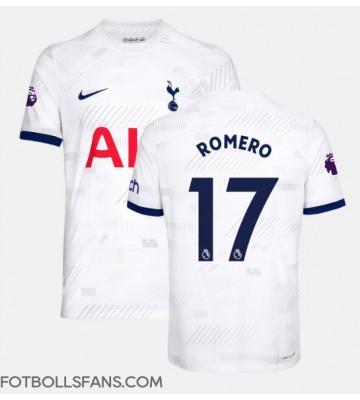 Tottenham Hotspur Cristian Romero #17 Replika Hemmatröja 2023-24 Kortärmad